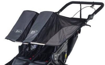 BOB Revolution PRO Duallie - Separately adjustable canopies