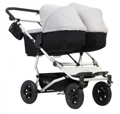 double stroller with carrycot