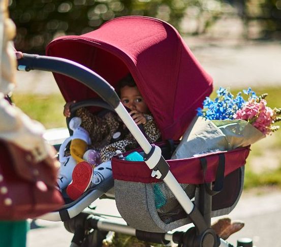 Bugaboo Donkey2 side luggage basket