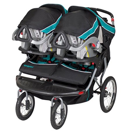 double stroller jogger with car seat