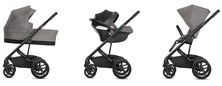 difference between cybex balios m and s