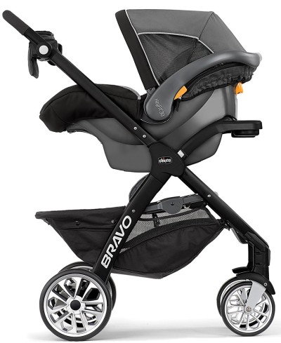 baby travel system with convertible car seat