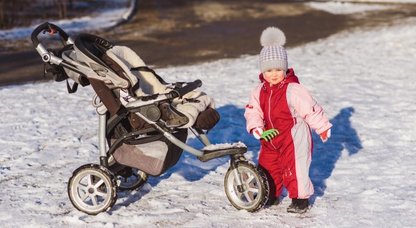 winter baby stroller