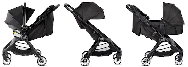 Baby Jogger City Tour 2 - Seating options for newborn baby and toddler