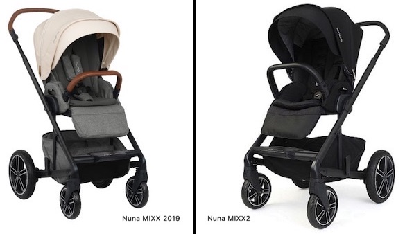 difference between nuna mixx and mixx2