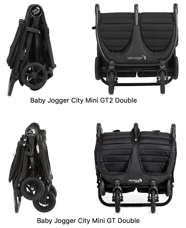 baby jogger city mini double dimensions