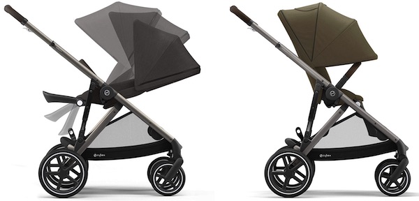 Cybex Gazelle - Toddler seat has near flat recline and oversized canopy