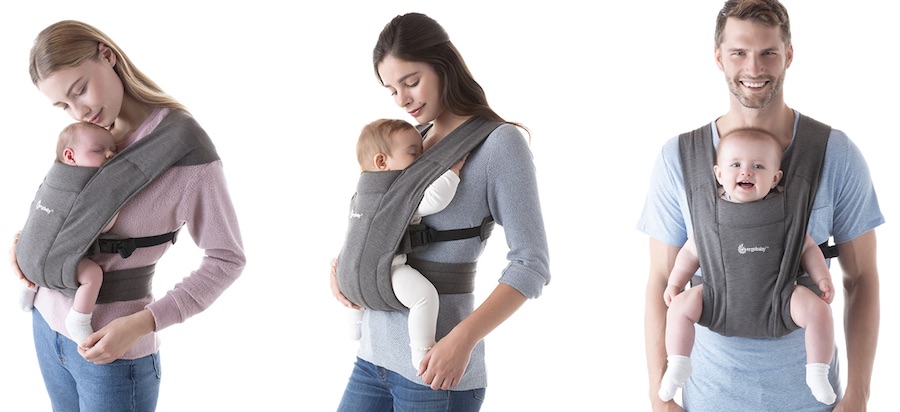 Ergobaby Embrace - carrying positions one of the best baby carriers for newborns