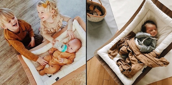 Finn+Emma Rocker For Nap Time and Bottle Feeding
