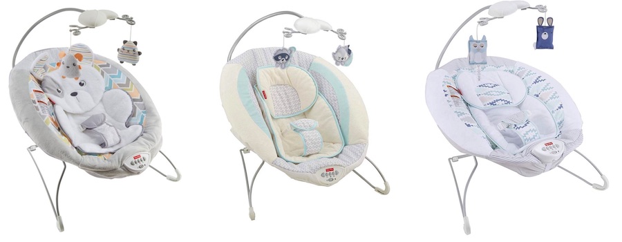Fisher-Price Deluxe Bouncer comes in variety of patterns