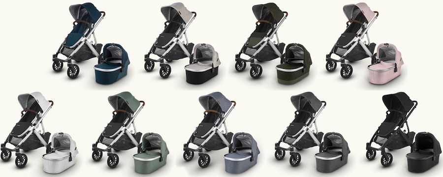 uppababy vista colours