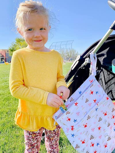 Wet Bags with stroller attachment