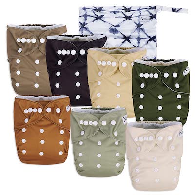 Nora's Nursery Down to Earth Baby Cloth Pocket Diapers