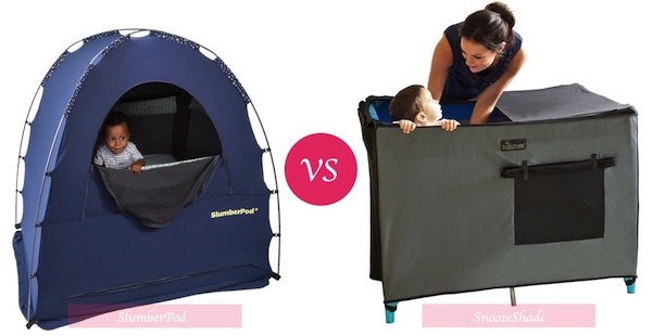 SnoozeShade vs. SlumberPod - which blackout tent is more breathable
