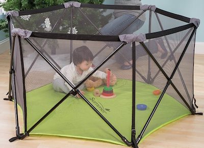 Summer Pop n Play inexpensive baby playpen