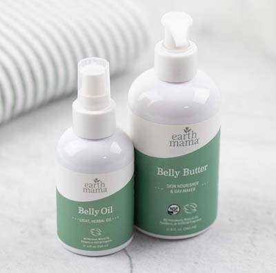 Earth Mama butter and oil