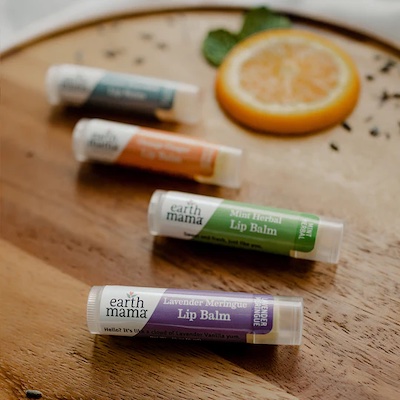 Earth Mama Lip Balms