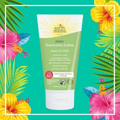 Earth Mama Mineral Baby Sunscreen
