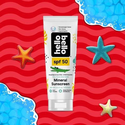 Hello Bello Mineral SPF 50 Sunscreen Lotion For Babies And Kids