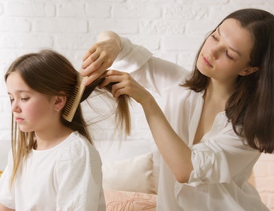 How do you untangle matted hair on a toddler