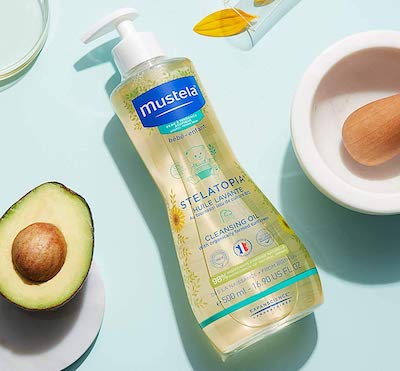 Mustela Stelatopia Cleansing Oil For Eczema-Prone Skin