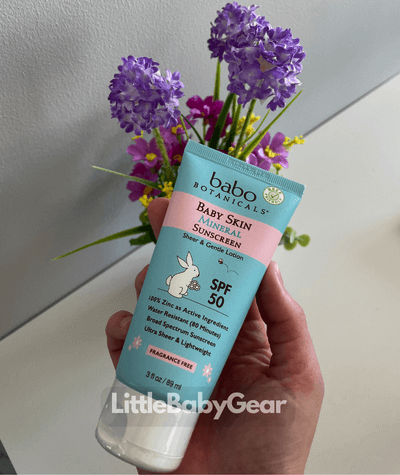 Babo Botanicals Baby Skin Mineral Sunscreen Lotion SPF 50