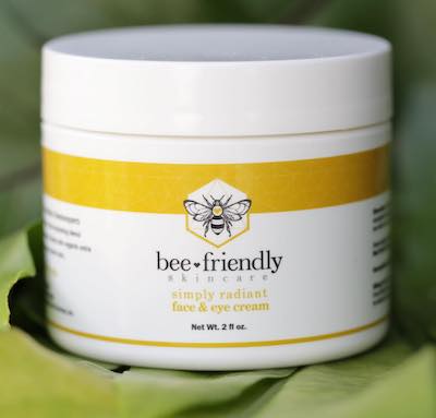BeeFriendly Face and Eye Cream All Natural USDA Certified