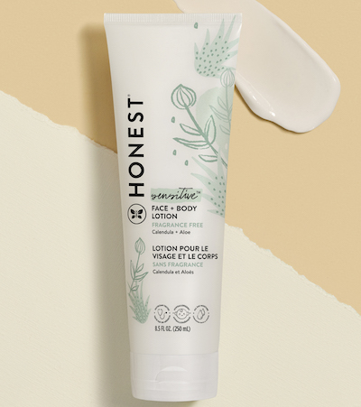 The Honest Company Hydrating Face + Body Lotion (Fragrance Free)