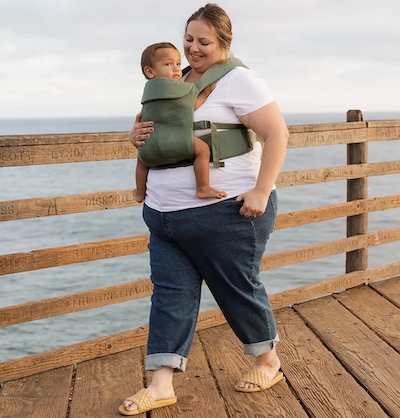 WildBird Aerial plus size baby carrier for large man or large woman