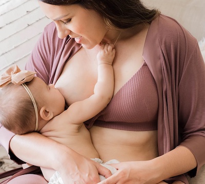 Breastfeeding hacks - get a nursing bra