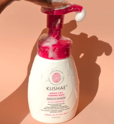 Kushae Gentle 2-in-1 Feminine Foaming Wash