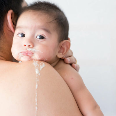 How To Prevent Milk Coming Out Of Baby's Nose &amp; Reduce Spit Ups