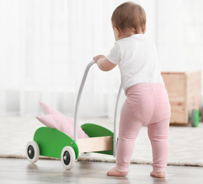 Are Push Along Walkers OK For Babies?