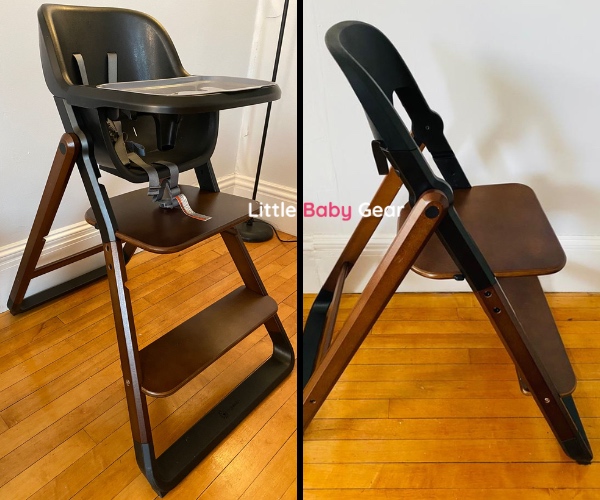 Ergobaby Evolve High Chair For BLW converts from infant chair to toddler chair if you remove backrest and tray